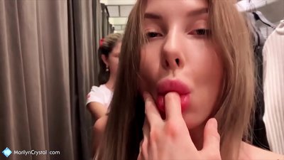 Lesbians masturbate and lick pussy in the shop - gin gerson crystal marilyn